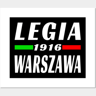 Legia Warszawa 1916 Classic Posters and Art